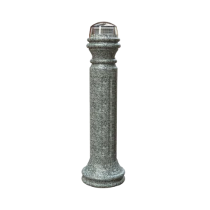 Bolardo con luz solar